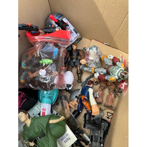 504 - Collection of various Star Wars Action Figures / Toys