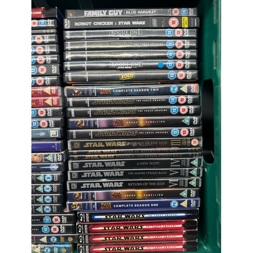 512 - Large collection of various Star Wars / Themed DVD's