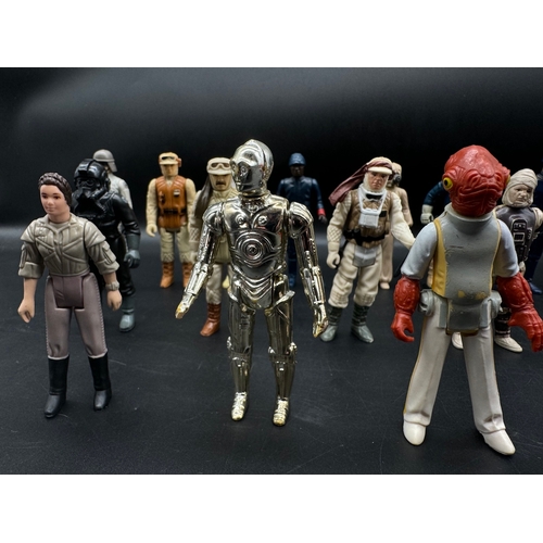 490 - 21 x 1981-1985 Kenner Star Wars Action Figures