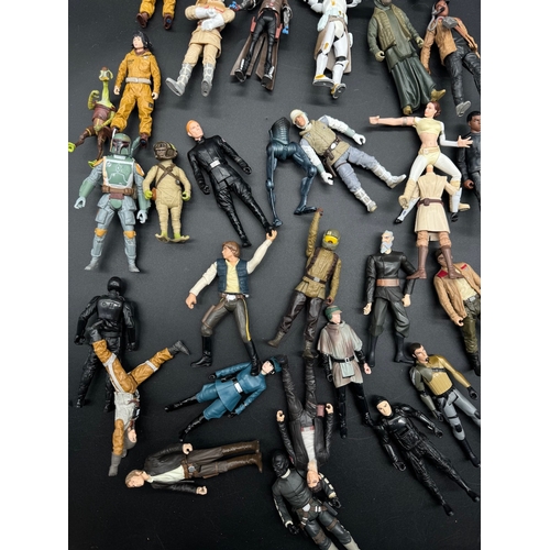 494 - Large quantity of Star Wars Action figures from the last 20 years