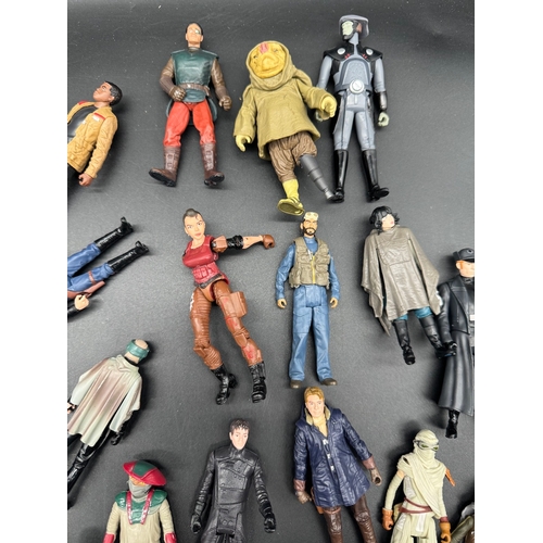 494 - Large quantity of Star Wars Action figures from the last 20 years