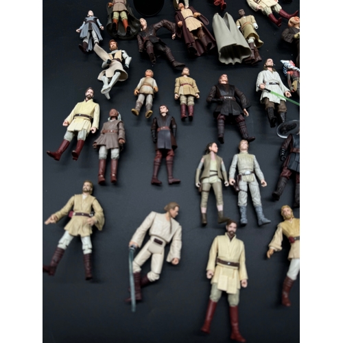 496 - Quantity of Jedi Star Wars Action Figures from the last 20 years