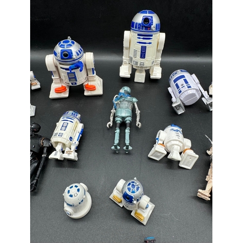 498 - Collection of Star Wars Droids Action Figures from last 20 years