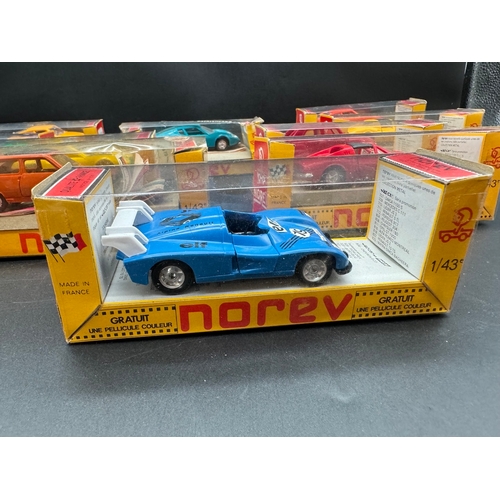 154 - 10 x 1970's Boxed French Norev 1/43 Scale Models includes Exclusive 24 Hours Lemans, Matra Simca, Li... 