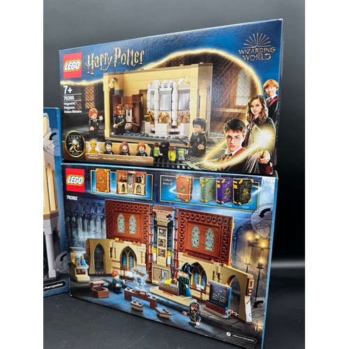 129 - Three Brand New Sealed Harry Potter Lego Sets 76387 / 76386 / 76382