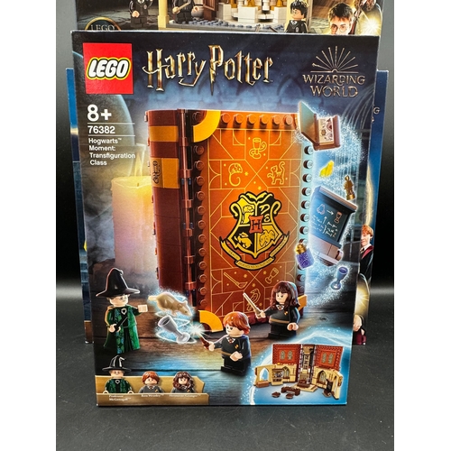 132 - Three Brand New Sealed Harry Potter Lego Sets 76386 / 76387 / 76382