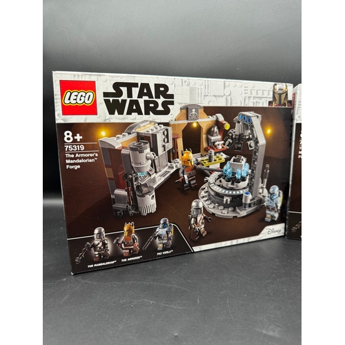 409 - Two Brand New Star Wars Lego The Armourers Mandalorian Forge