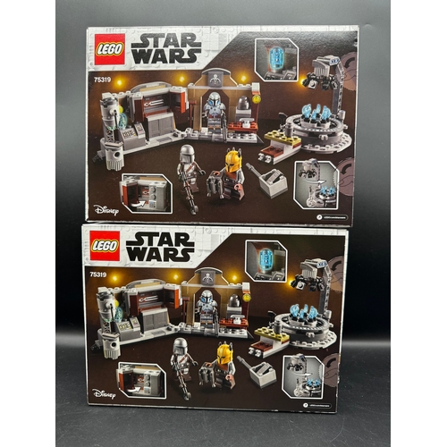 409 - Two Brand New Star Wars Lego The Armourers Mandalorian Forge