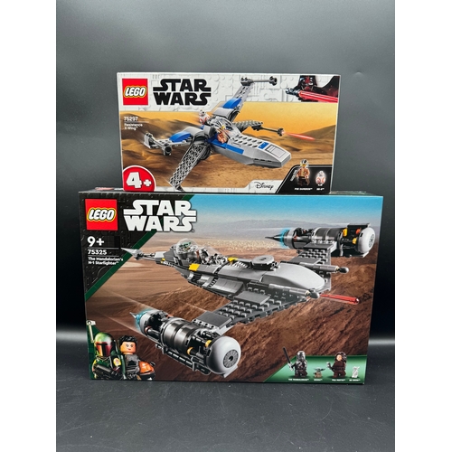 410 - Four Brand New Star Wars Lego Sets 75325 / 75299 / 75319 / 75297