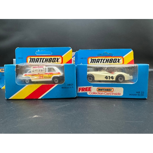 200 - A collection of 1980's Matchbox Diecast model cars / trucks