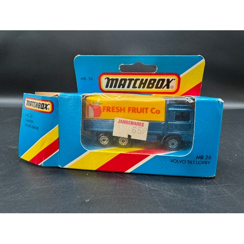 200 - A collection of 1980's Matchbox Diecast model cars / trucks