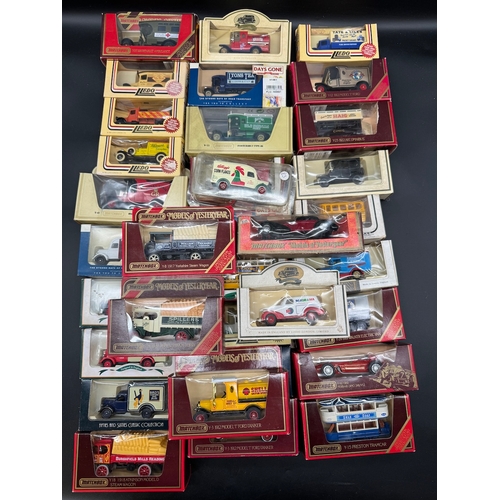 208 - A collection of Days Gone Diecast model commercial vehicles all boxed