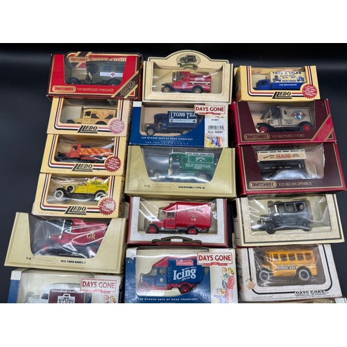 208 - A collection of Days Gone Diecast model commercial vehicles all boxed