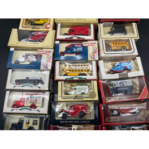 208 - A collection of Days Gone Diecast model commercial vehicles all boxed