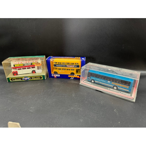 211 - A collection of Corgi Original Omnibus, Exclusive First Editions Corgi Classics & Solido Bus / Coach... 