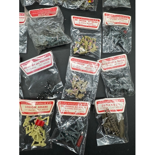 223 - A collection of 80-100 Sealed Micro Miniature infantry models by EKO