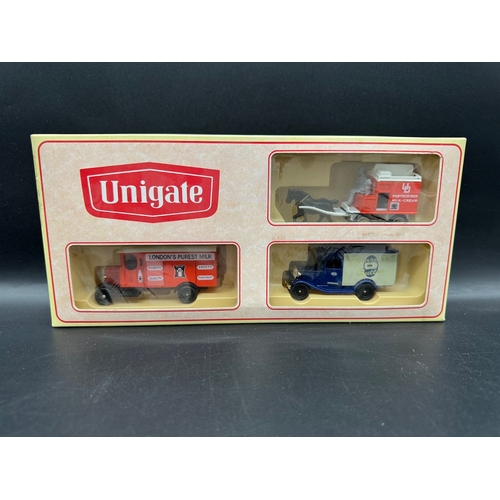 260 - A collection of boxed Vanguards die cast metal model cars,  Dinky Super Toys Leyland Octopus Tankers... 