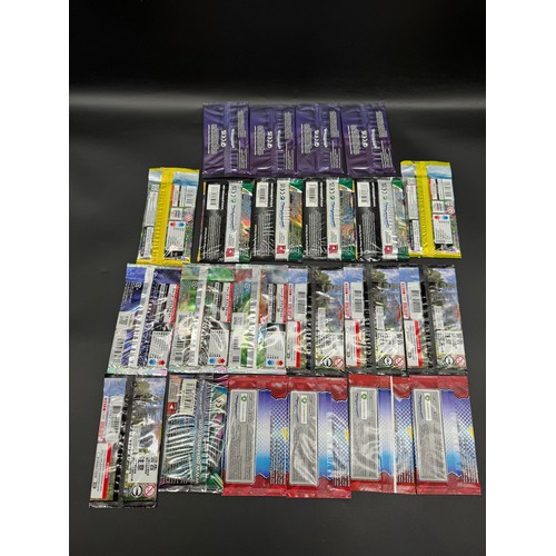 104 - Collection of Sealed Pokemon Booster Packs Evolving Skies Art Set Booster Packs + Sun & Moon Unified... 