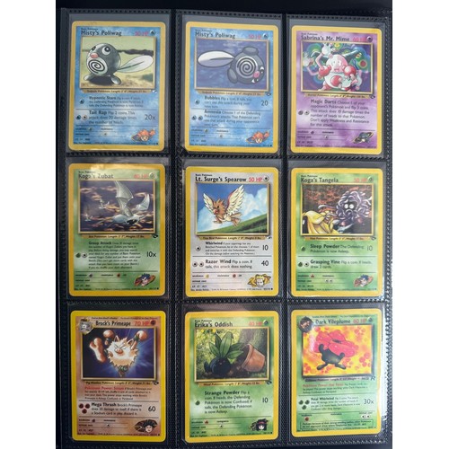 108 - Pokemon Album Full of Various Holo Cards from Wizard of the Coast Era to Sun & Moon includes 33x  1s... 