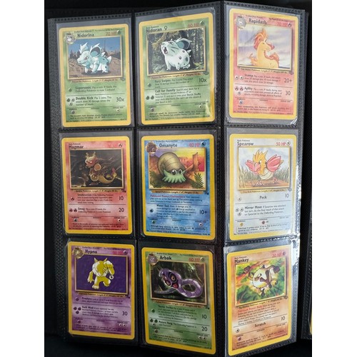 108 - Pokemon Album Full of Various Holo Cards from Wizard of the Coast Era to Sun & Moon includes 33x  1s... 