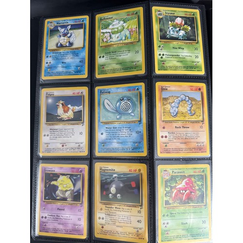 108 - Pokemon Album Full of Various Holo Cards from Wizard of the Coast Era to Sun & Moon includes 33x  1s... 