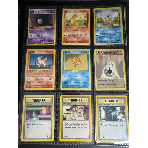 108 - Pokemon Album Full of Various Holo Cards from Wizard of the Coast Era to Sun & Moon includes 33x  1s... 