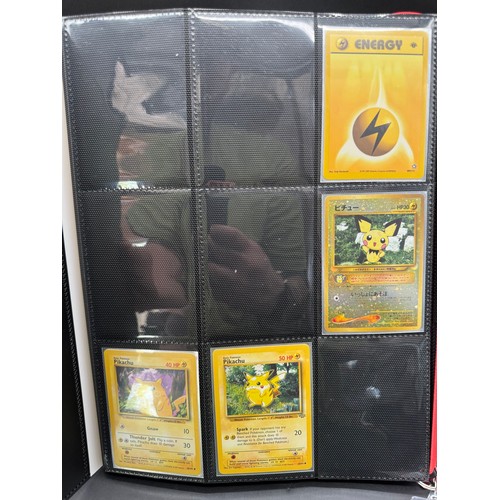 106 - Pokemon Album Containing Various Pikachu, Raichu, Morpeko & Dedenne Cards from various sets from the... 