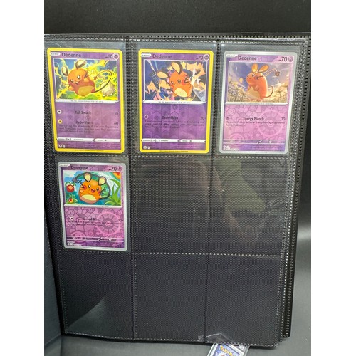 106 - Pokemon Album Containing Various Pikachu, Raichu, Morpeko & Dedenne Cards from various sets from the... 