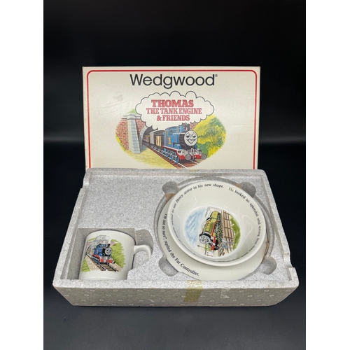 50 - Boxed Wedgwood Three Piece Thomas The Tank Engine Bowl, Mug & Plate