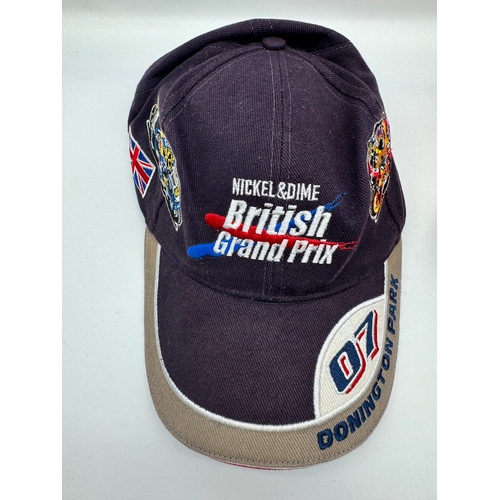 76 - Motorbike Grand Prix Baseball caps + 2 others