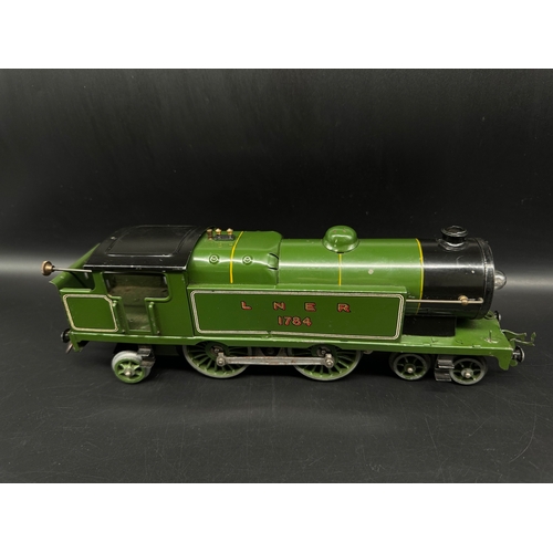 263 - Hornby 0 Gauge E220 Special Tank loco LNER Green No.1784, 3-rail 20 volt electric. – unboxed