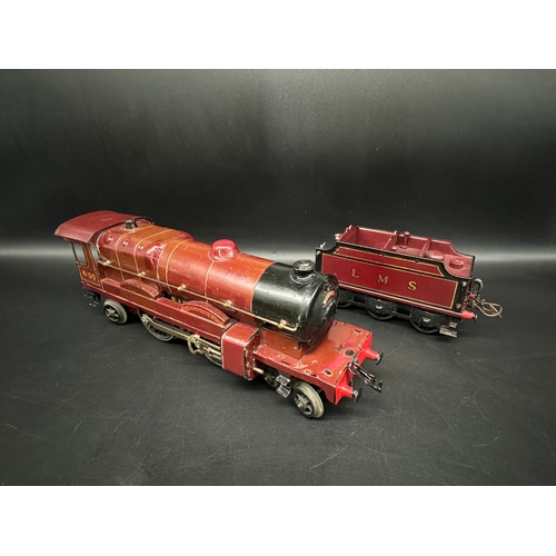 264 - Hornby Series O Gauge  No. 3C Clockwork Royal Scot Locomotive & Tender - 6100