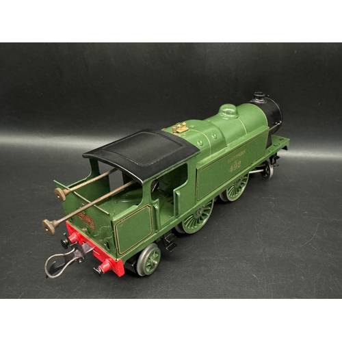 265 - Hornby Series O Gauge Clockwork Special No2 Tank Southern 492 4-4-2