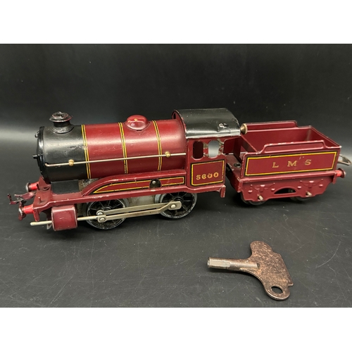 266 - Hornby Series Clockwork 5600 Type 501 with LMS Tender