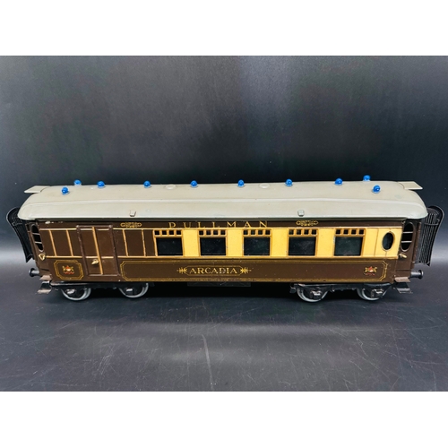 270 - Two Hornby 0 Gauge Pullman Coaches 