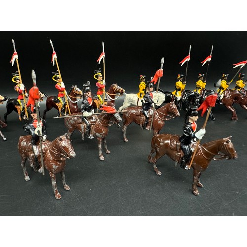 280 - Britains Hollow cast Indian Army Cavalry & Royal Lancers