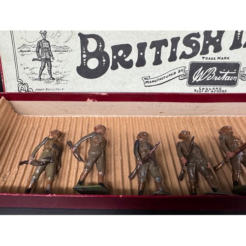 293 - Boxed Britains British Infantry No 258