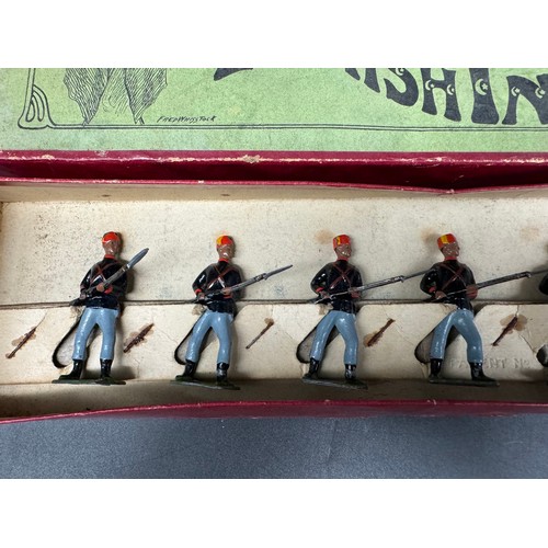 297 - Boxed Britains Royal Welsh Fusiliers 23rd Foot & Turkish Infantry - Set 74 & 167