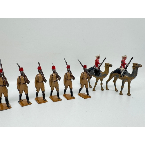 305 - Britains Kings African Rifles Set 225 + Camel Corps