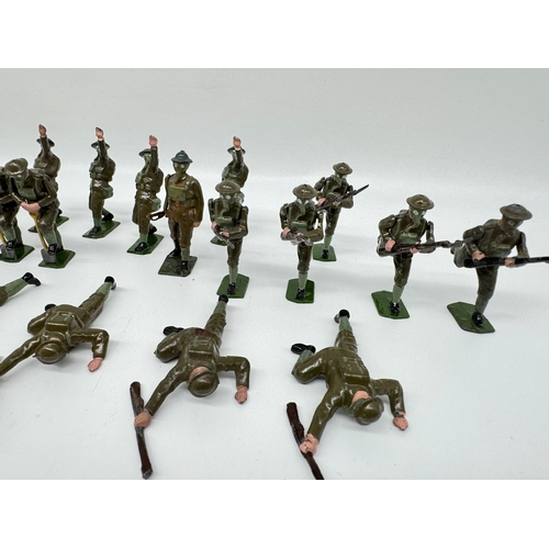 306 - Britains British Infantry Gas Mask Sets including Sets 258, 1612 + others