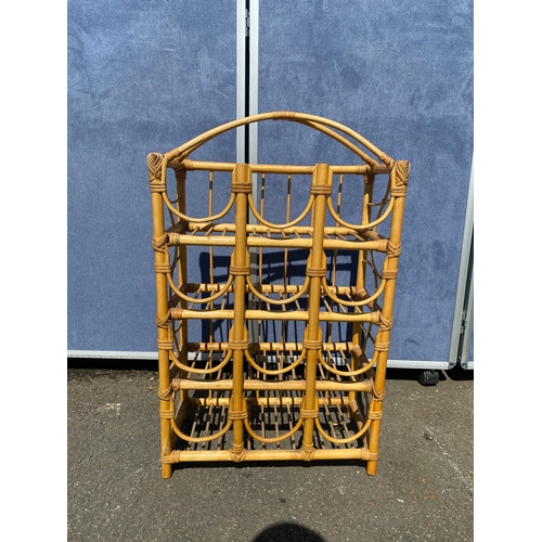 421 - Bamboo/Cane win rack 

Dimensions - 9