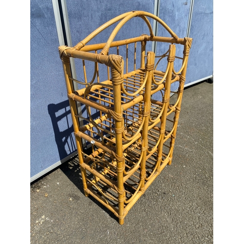 421 - Bamboo/Cane win rack 

Dimensions - 9