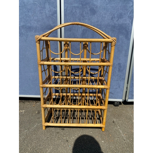 421 - Bamboo/Cane win rack 

Dimensions - 9