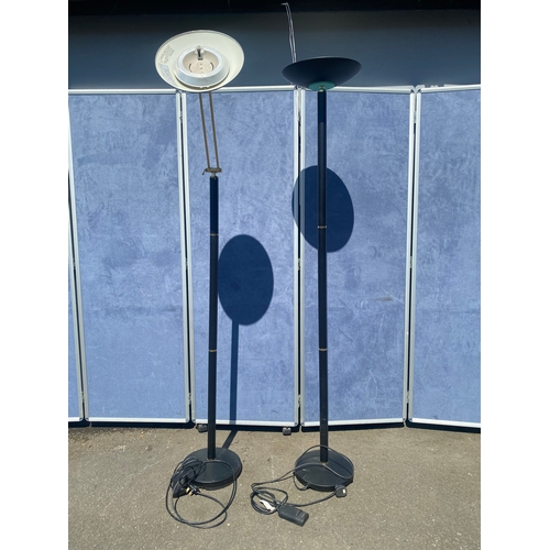 186 - Two floor lamps