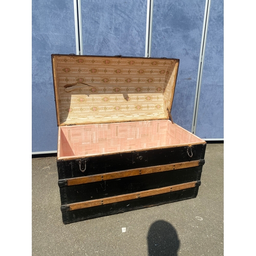 195 - Antique domed Storage chest. 

Dimensions - 20