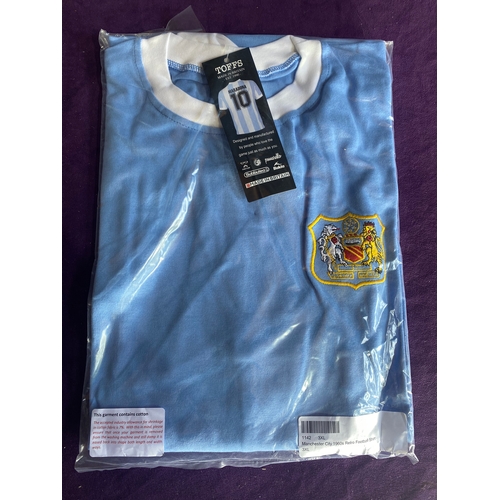 214 - Manchester City 1960s Retro football shirt 3XL