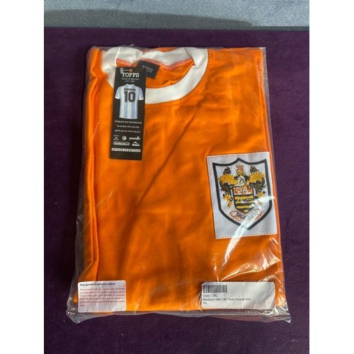 218 - Blackpool 1962-1967 Retro football shirt 3XL