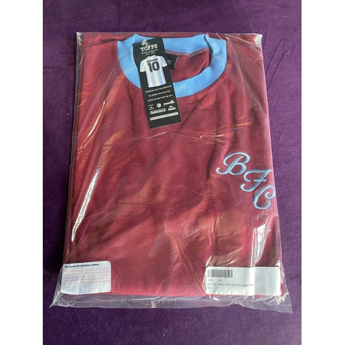 222 - Burnley 1969-1975 retro footbal shirt 3XL