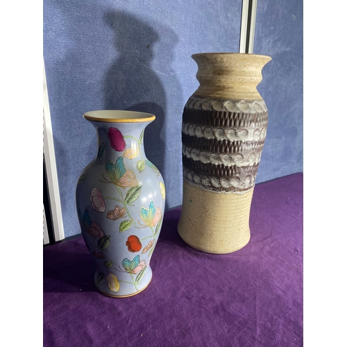 239 - Two vases including Bay Keramik