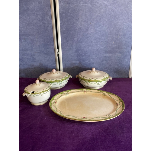 244 - Booths for Mappin & Webb serving set.